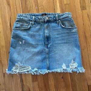 Lee jean skirt
